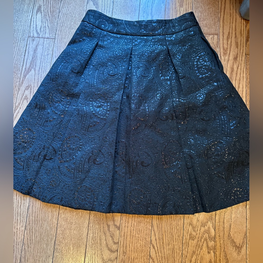 Elegant Black A-Line banana republic Skirt